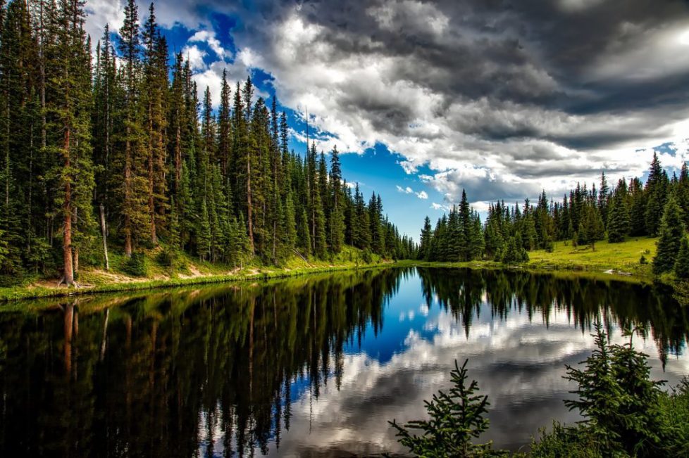 Lake Irene in Colorado, USA