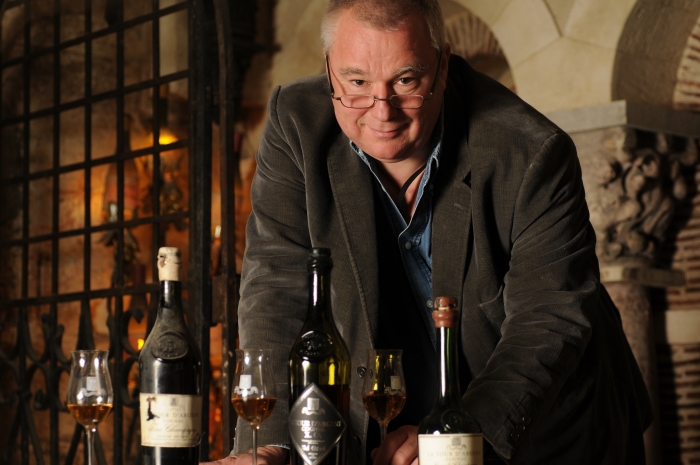 David Ridgway, chief sommelier at the largest wine cellar in Paris at the Tour d'Argent restaurant