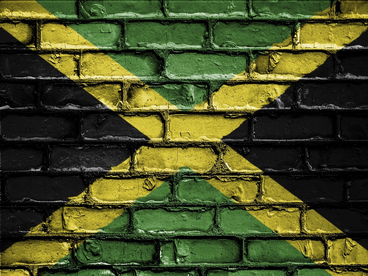 Jamaica-flag-on-wall-pixabay