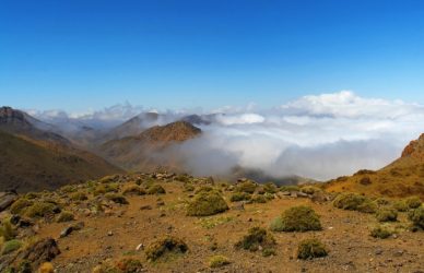 In the Atlas Mountains of Morocco