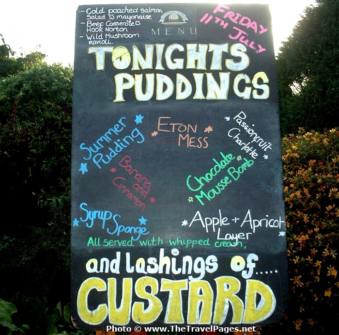 Joining the Pudding Club The Travel Pages