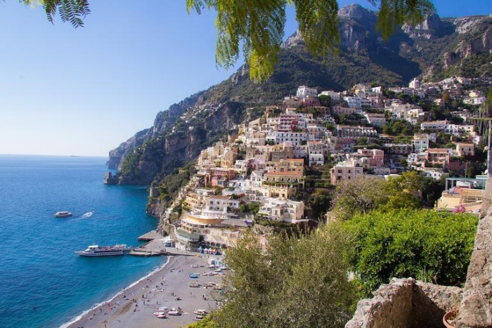 The Amalfi Coast in Italy