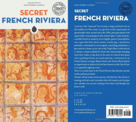 The front and back covers of the Secret French Riviera guidebook