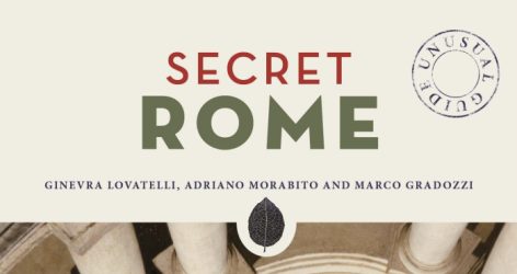 The cover of Secret Rome guidebook from Jonglez