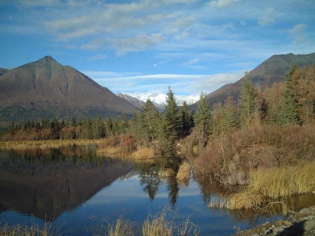 The Road to McCarthy in Alaska