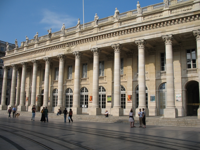 The Grand Theater in Bordeaux's Golden Triangle