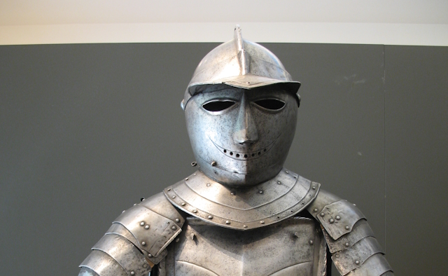 Armour in the Museum of Art & Industry, in Saint-Etienne