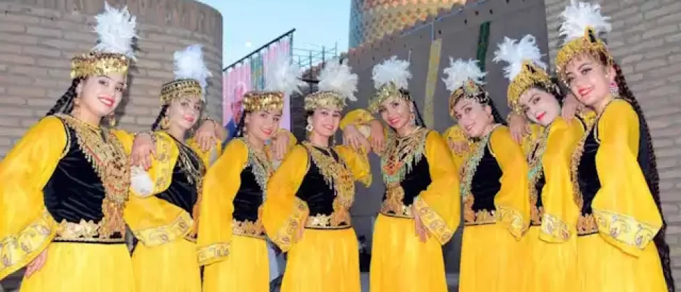 Lazgi Dancers, Khiva, Uzbekistan