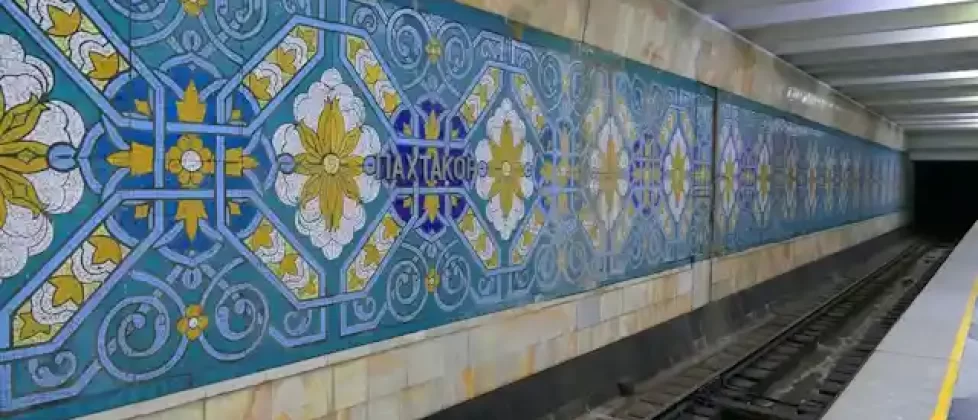 A Tashkent Metro Station