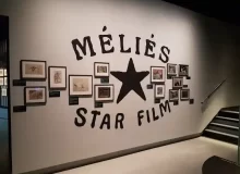 Display at the Musée Méliès cinema museum in Paris