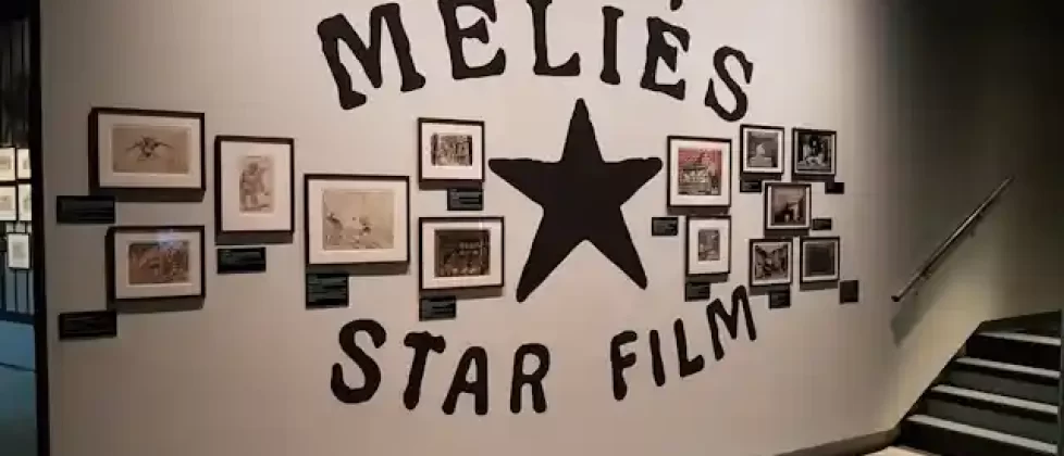 Display at the Musée Méliès cinema museum in Paris