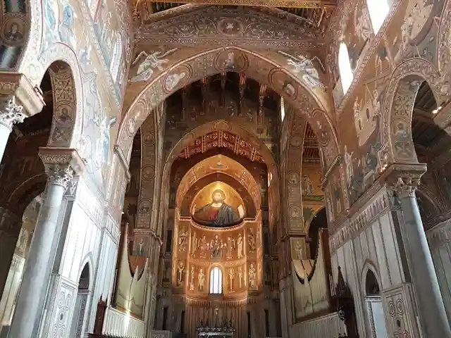 Monreale Cathedral near Palermo in Sicily