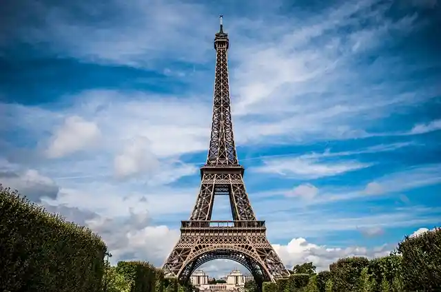 The Eiffel Tower in Paris