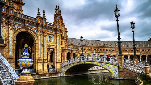 The Plaza de Espana in Seville