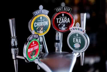 Craft Beers on Tap at The Mitre Real Ale Pub in Greenwich