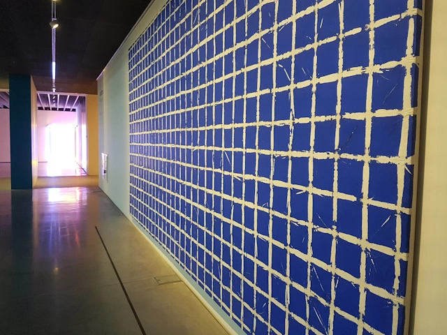 Pompidou Centre Malaga Tabula by Simon Hantai