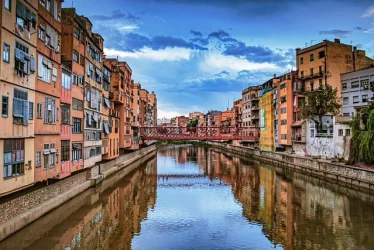 Girona near Barcelona in Spain