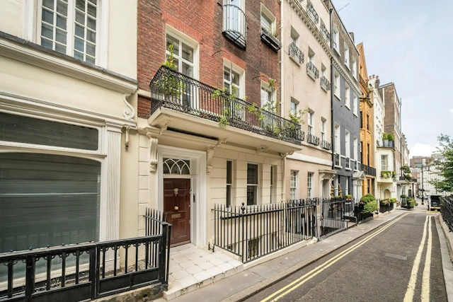 Brian Epstein's London home at 27 Charles Street